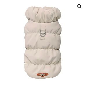 NWT Dog Fleece Puffer Jacket